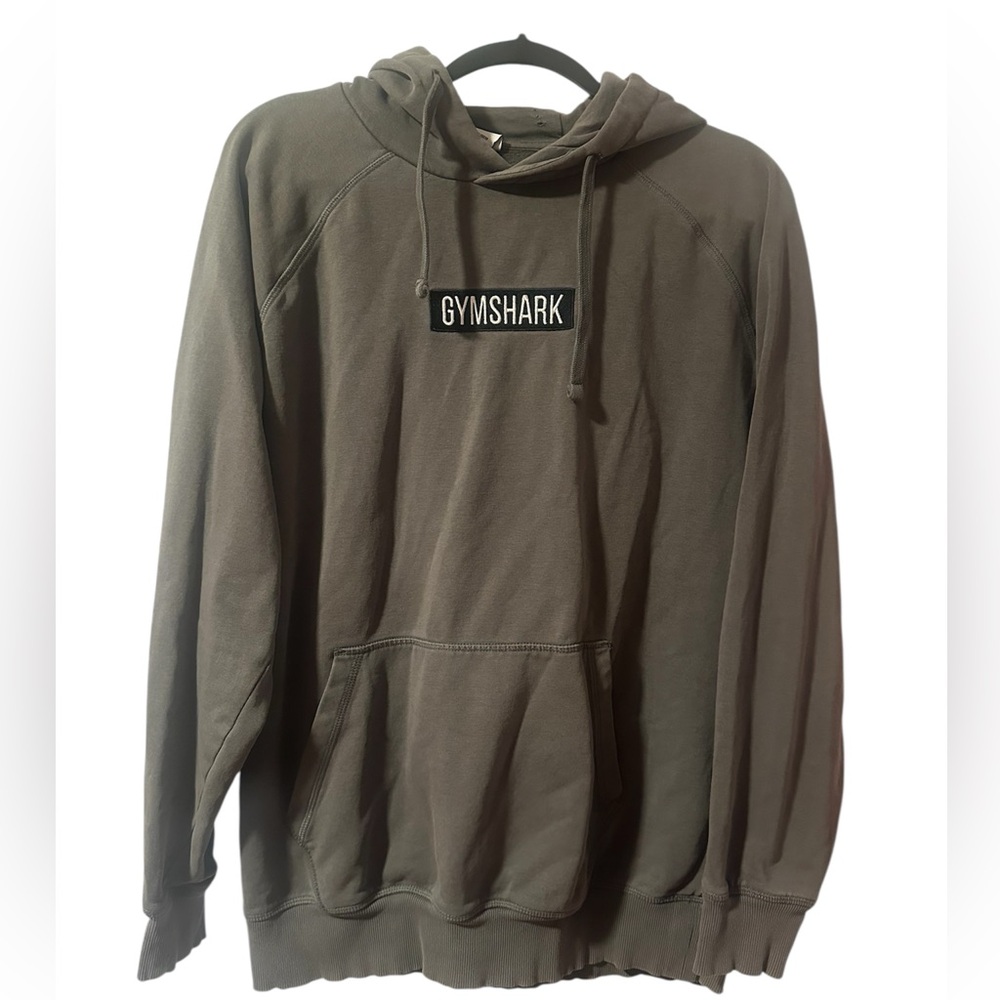 Gymshark men’s gray hoodie size large